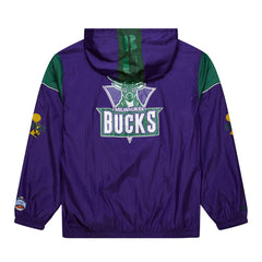 Milwaukee Bucks Unisex Hardwood Classics Team OG 3.0 Anorak Half-Zip Windbreaker Jacket - Purple | Mitchell & Ness shop