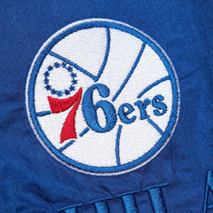 Philadelphia 76ers Unisex Hardwood Classics Team OG 3.0 Anorak Half-Zip Windbreaker Jacket - Royal | Mitchell & Ness cheap