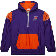 Phoenix Suns Unisex Hardwood Classics Team OG 3.0 Anorak Half-Zip Windbreaker Jacket - Purple | Mitchell & Ness for sale