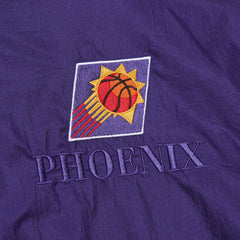 Phoenix Suns Unisex Hardwood Classics Team OG 3.0 Anorak Half-Zip Windbreaker Jacket - Purple | Mitchell & Ness for sale