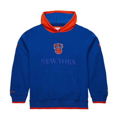 New York Knicks Hardwood Classics Team OG 3.0 Pullover Hoodie - Royal | Mitchell & Ness on sale