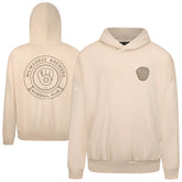 Milwaukee Brewers Levelwear Contact Oversized Pullover Hoodie - Khaki