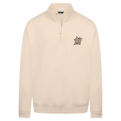 Miami Marlins Levelwear Murray Quarter-Zip Sweatshirt - Khaki
