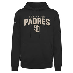 San Diego Padres Levelwear Podium Team Arch Pullover Hoodie - Black
