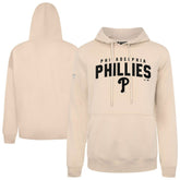 Philadelphia Phillies Levelwear Podium Team Arch Pullover Hoodie - Khaki
