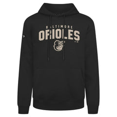 Baltimore Orioles Levelwear Podium Team Arch Pullover Hoodie - Black