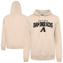 Arizona Diamondbacks Levelwear Podium Team Arch Pullover Hoodie - Khaki