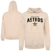 Houston Astros Levelwear Podium Team Arch Pullover Hoodie - Khaki