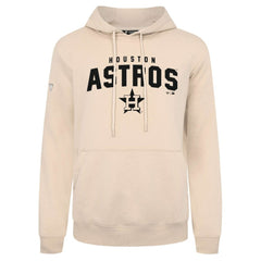 Houston Astros Levelwear Podium Team Arch Pullover Hoodie - Khaki