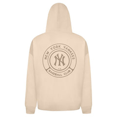 New York Yankees Levelwear Uphill Oversized Full-Zip Hoodie - Khaki