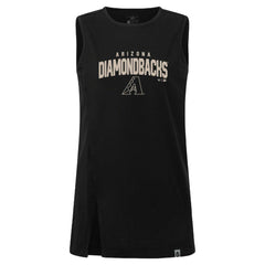 Arizona Diamondbacks Levelwear Women's Influx Team Arch Tank Top - Black