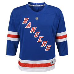 New York Rangers Youth Replica Custom Jersey Blue