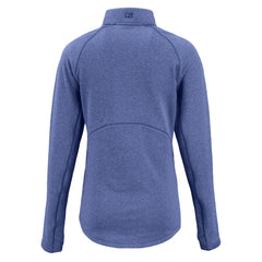 Indianapolis Colts Cutter & Buck Women's Peshastin Eco Fleece Recycled Tri-Blend Raglan Half-Zip Jacket - Heather Royal outlet
