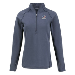Green Bay Packers Cutter & Buck Women's Americana Peshastin Eco Fleece Recycled Tri-Blend Raglan Half-Zip Jacket - Heather Navy on sale