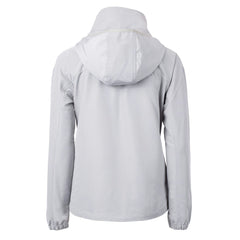 Tampa Bay Buccaneers Cutter & Buck Women's Charter Eco Recycled Half-Zip Hooded Anorak Jacket - Gray online