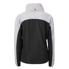 Washington Commanders Cutter & Buck Women's Charter Eco Recycled Half-Zip Hooded Anorak Jacket - Black cheap