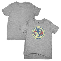 Club America 1863FC Youth Color Badge T-Shirt - Heather Gray shop