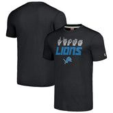Detroit Lions Homage Unisex The NFL ASL Collection by Love Sign American Sign Language T-Shirt - Charcoal on sale