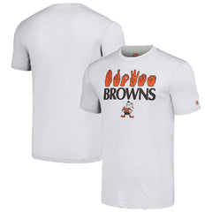 Cleveland Browns Homage Unisex The NFL ASL Collection by Love Sign American Sign Language T-Shirt - Ash sale