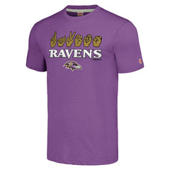 Baltimore Ravens Homage Unisex The NFL ASL Collection by Love Sign American Sign Language T-Shirt - Purple on sale