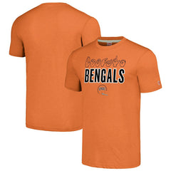 Cincinnati Bengals Homage Unisex The NFL ASL Collection by Love Sign American Sign Language T-Shirt - Orange on sale