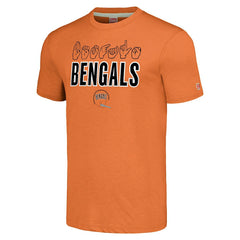 Cincinnati Bengals Homage Unisex The NFL ASL Collection by Love Sign American Sign Language T-Shirt - Orange on sale