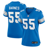 Derrick Barnes Detroit Lions Women's Team Game Jersey - Blue | Nike sale