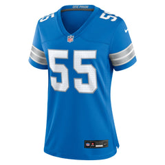Derrick Barnes Detroit Lions Women's Team Game Jersey - Blue | Nike sale