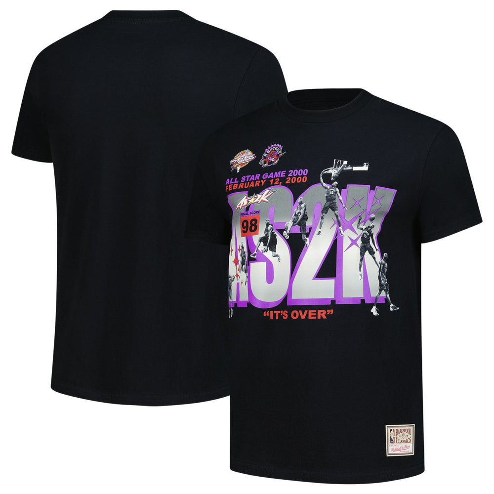 Vince Carter Toronto Raptors 2000 All-Star Game It's Over T-Shirt - Black | Mitchell & Ness outlet