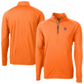 Tampa Bay Buccaneers Cutter & Buck Adapt Eco DryTec Raglan Quarter-Zip Jacket - Orange discount