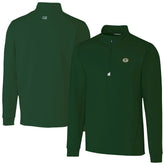 Green Bay Packers Cutter & Buck Traverse Stretch Quarter-Zip Top - Hunter Green discount