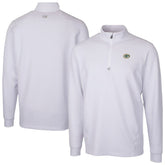 Green Bay Packers Cutter & Buck Traverse Stretch Quarter-Zip Top - White for sale