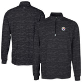 Pittsburgh Steelers Cutter & Buck Traverse Camo Print Stretch Quarter-Zip Top - Black sale