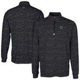 Indianapolis Colts Cutter & Buck Traverse Camo Print Stretch Quarter-Zip Top - Black outlet