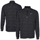 Buffalo Bills Cutter & Buck Traverse Camo Print Stretch Quarter-Zip Top - Black cheap