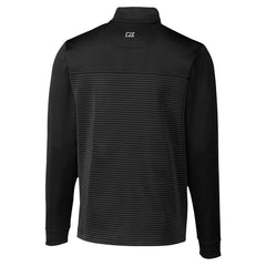 Indianapolis Colts Cutter & Buck Traverse Stripe Stretch DryTec Quarter-Zip Top - Black discount