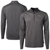 Baltimore Ravens Cutter & Buck Virtue Eco Pique Micro Stripe Quarter-Zip Jacket - Black online