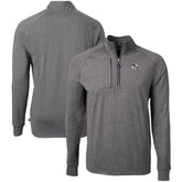 Arizona Cardinals Cutter & Buck Big & Tall Adapt Eco Raglan Quarter-Zip Jacket - Heather Black online