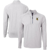 Pittsburgh Steelers Cutter & Buck Big & Tall Adapt Eco Raglan Quarter-Zip Jacket - Heather Gray on sale