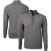 Indianapolis Colts Cutter & Buck Big & Tall Adapt Eco Raglan Quarter-Zip Jacket - Heather Black online