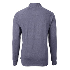 Seattle Seahawks Cutter & Buck Big & Tall Adapt Eco Raglan Quarter-Zip Jacket - Heather Navy discount