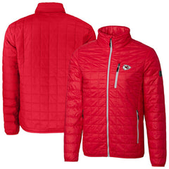 Kansas City Chiefs Cutter & Buck Big & Tall Rainier PrimaLoft Eco Insulated Full-Zip Hoodie Puffer Jacket - Red discount