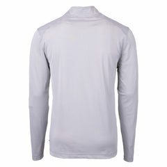 Denver Broncos Cutter & Buck Big & Tall Virtue Eco Pique Micro Stripe Tri-Blend Quarter-Zip Jacket - Gray sale