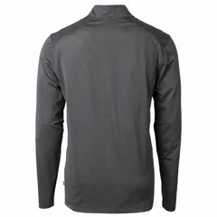 Tampa Bay Buccaneers Cutter & Buck Big & Tall Virtue Eco Pique Micro Stripe Tri-Blend Quarter-Zip Jacket - Black cheap
