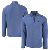 Indianapolis Colts Cutter & Buck Peshastin Eco Fleece Tri-Blend Raglan Recycled Quarter-Zip Jacket - Heather Royal outlet