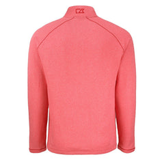 Kansas City Chiefs Cutter & Buck Peshastin Eco Fleece Tri-Blend Raglan Recycled Quarter-Zip Jacket - Heather Red discount