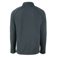 Kansas City Chiefs Cutter & Buck Peshastin Eco Fleece Tri-Blend Raglan Recycled Quarter-Zip Jacket - Heather Black discount