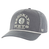 47 Brooklyn Nets Canyon Ranchero Hitch Adjustable Hat - Charcoal | 47 brand sale