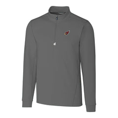 Arizona Cardinals Cutter & Buck Big & Tall Traverse Stretch Quarter-Zip Top - Gray outlet