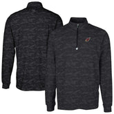 Arizona Cardinals Cutter & Buck Big & Tall Traverse Eco Camo Tri-Blend DryTec Quarter-Zip Jacket - Black outlet